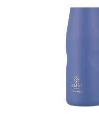 Estia Travel Flask Save the Aegean Ανακυκλώσιμο Μπουκάλι Θερμός Ανοξείδωτο BPA Free Denim Blue 500ml 01-12052