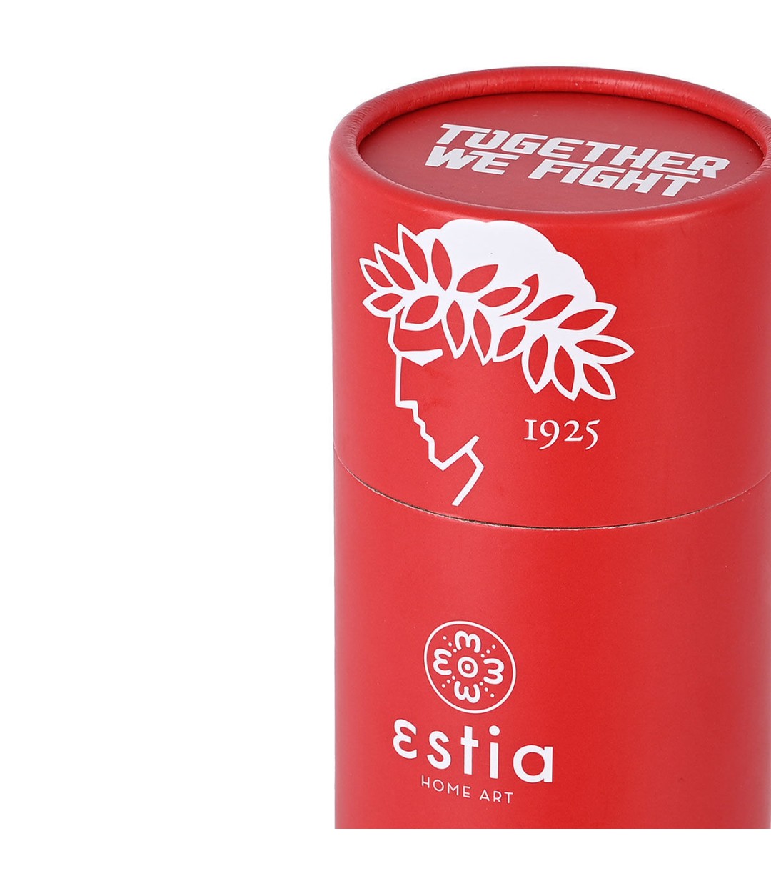 Estia Travel Flask Save the Aegean Μπουκάλι Θερμός Ανοξείδωτο BPA Free Olympiakos BC Edition 500ml  00-12304