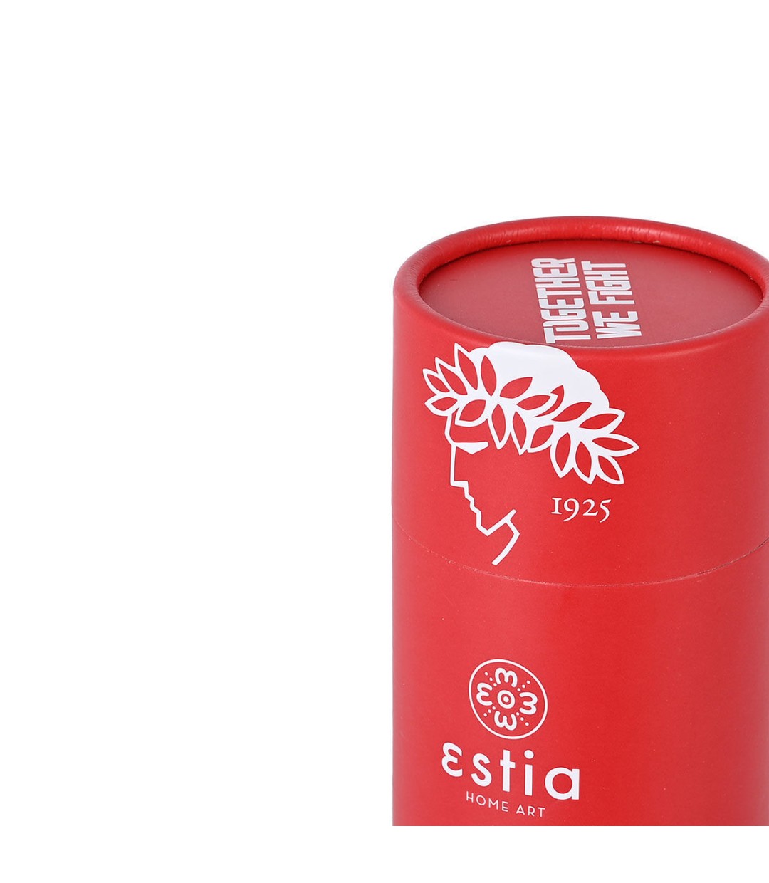 Estia Travel Cup Save the Aegean Ποτήρι Θερμός Ανοξείδωτο Olympiakos B.C. 500ml με Καλαμάκι 00-12311