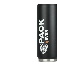 Estia Travel Cup Save the Aegean Ποτήρι Θερμός Ανοξείδωτο BPA Free PAOK B.C. 500ml με Καλαμάκι 00-13783