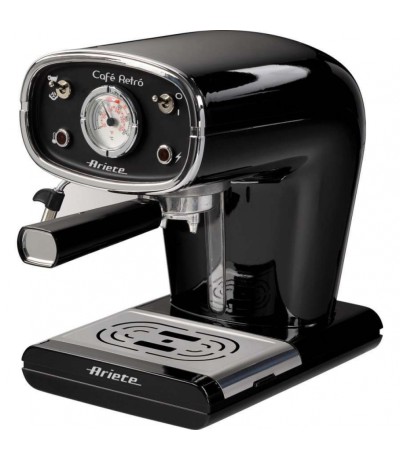 Ariete 1388 Cafè Retro Μηχανή Espresso 900W Πίεσης 15bar Μαύρη