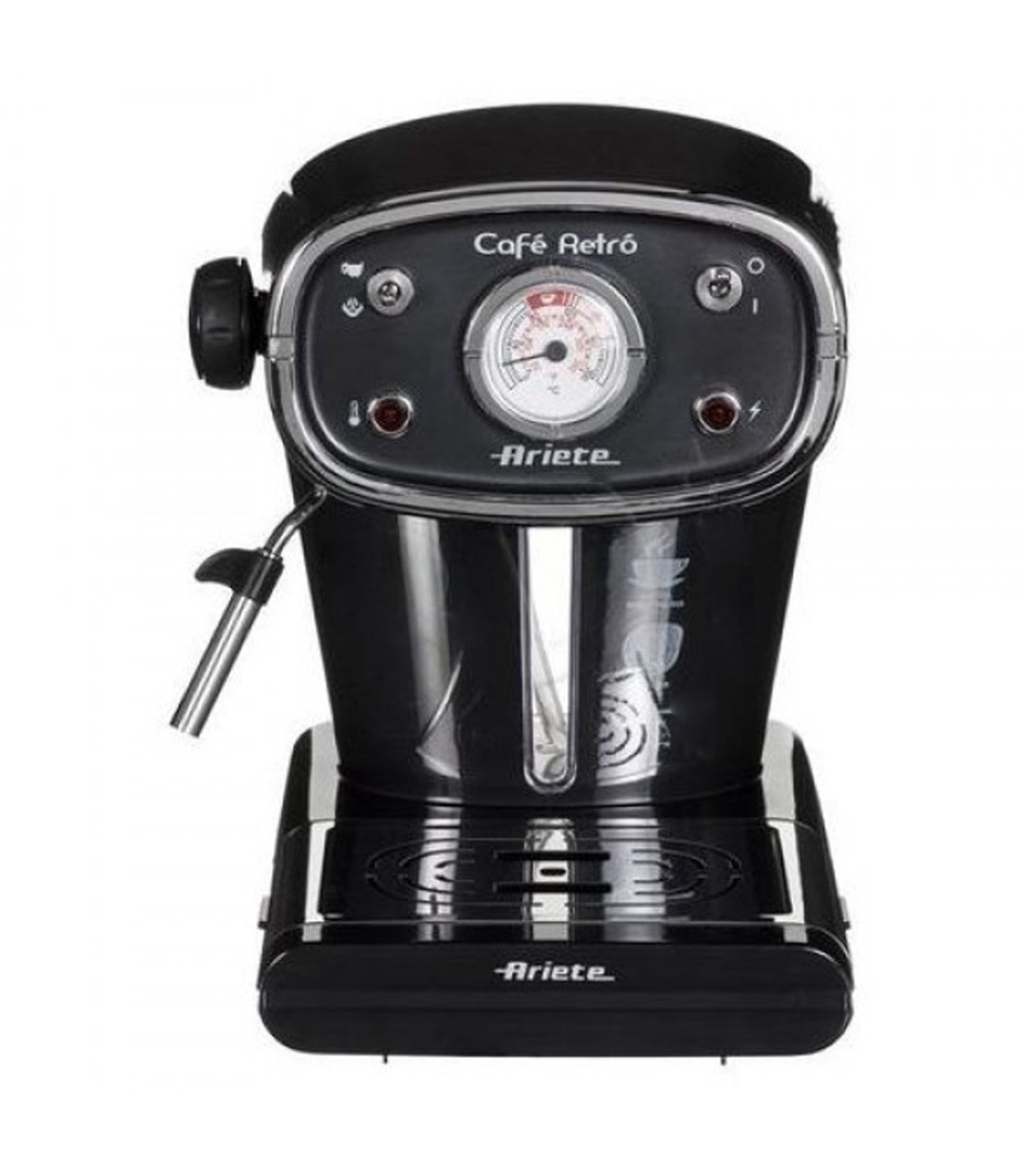 Ariete 1388 Cafè Retro Μηχανή Espresso 900W Πίεσης 15bar Μαύρη
