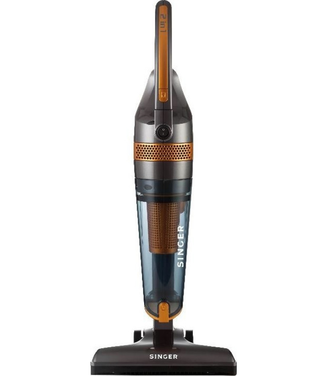 Singer SVC-17601520-GYTR Ηλεκτρική Σκούπα Stick & Χειρός 600W Πορτοκαλί  