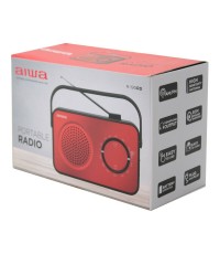 Aiwa R-190RD Φορητό Ραδιόφωνο Ρεύματος / Μπαταρίας Κόκκινο