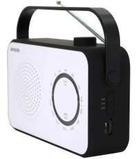 Aiwa R-190BW Φορητό Ραδιόφωνο Ρεύματος / Μπαταρίας Λευκό