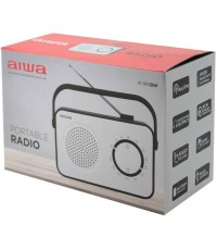 Aiwa R-190BW Φορητό Ραδιόφωνο Ρεύματος / Μπαταρίας Λευκό