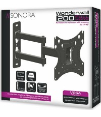 Sonora WonderWall 200 Full eMotion Βάση Τηλεόρασης Τοίχου με Βραχίονα έως 42" και 30kg