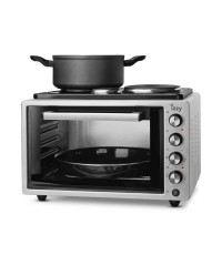 Izzy Φούρνος 42Lt με 3 Εστίες Cook&Bake IZ-8004 (223960)