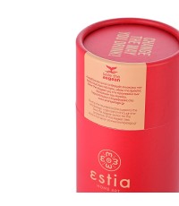 Estia Travel Cup Save the Aegean Ποτήρι Θερμός Ανοξείδωτο Love Ascend Estia 500ml με Καλαμάκι 01-22846