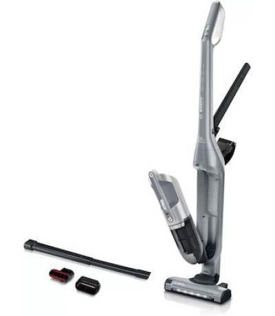 Bosch BCH3K2301 Επαναφορτιζόμενο Σκουπάκι Stick 21.6V Ασημί  