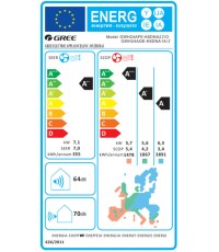 Gree Aura GRC-241QI/KAR-N6 Κλιματιστικό Τοίχου 24.000BTU