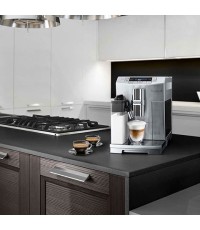 De'Longhi Autentica Etam 29.660.SB Αυτόματη Μηχανή Espresso 1450W Πίεσης 15bar για Cappuccino με Μύλο Άλεσης Ασημί