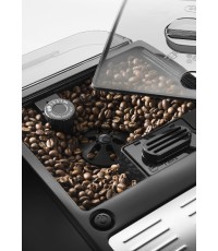 De'Longhi Autentica Etam 29.660.SB Αυτόματη Μηχανή Espresso 1450W Πίεσης 15bar για Cappuccino με Μύλο Άλεσης Ασημί