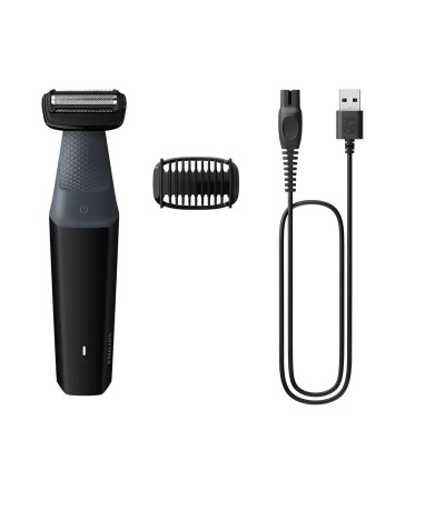 Philips Bodygroom Series 3000 BG3017/01 Ξυριστική Μηχανή Σώματος Επαναφορτιζόμενη  Philips Bodygroom Series 3000 BG3017/01 Ξυριστική Μηχανή Σώματος Επαναφορτιζόμενη
