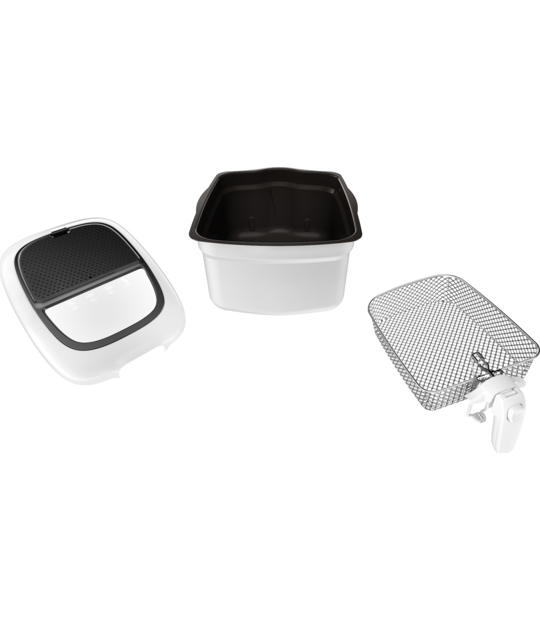 Tefal FR3140 Φριτέζα Λαδιού με Αποσπώμενο Κάδο 2.2lt Λευκή  