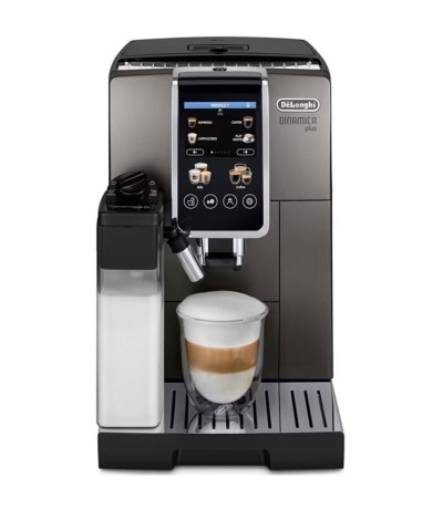 De'Longhi Dinamica Plus ECAM 380.95 TB Αυτόματη Μηχανή Espresso 1450W Πίεσης 15bar με Μύλο Άλεσης Ασημί
