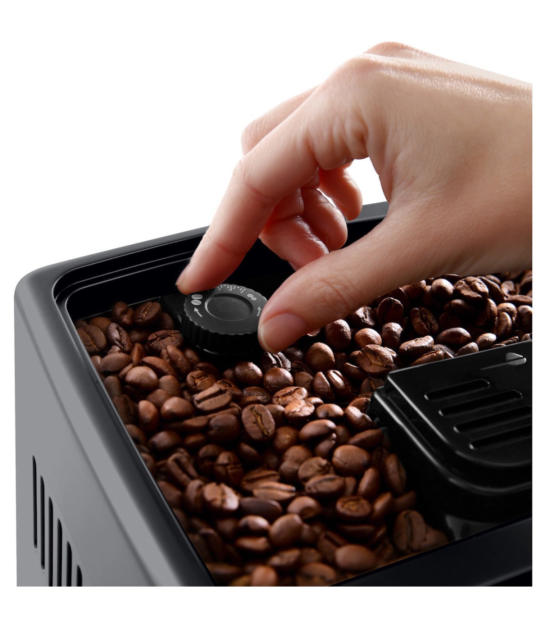 De'Longhi Dinamica Plus ECAM 380.95 TB Αυτόματη Μηχανή Espresso 1450W Πίεσης 15bar με Μύλο Άλεσης Ασημί