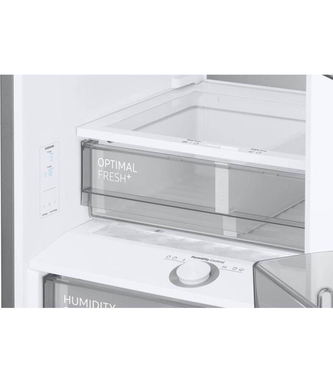 Samsung RB38C7B5DB1/EF Ψυγειοκαταψύκτης NoFrost Υ203xΠ59.5xΒ66εκ. Γκρι