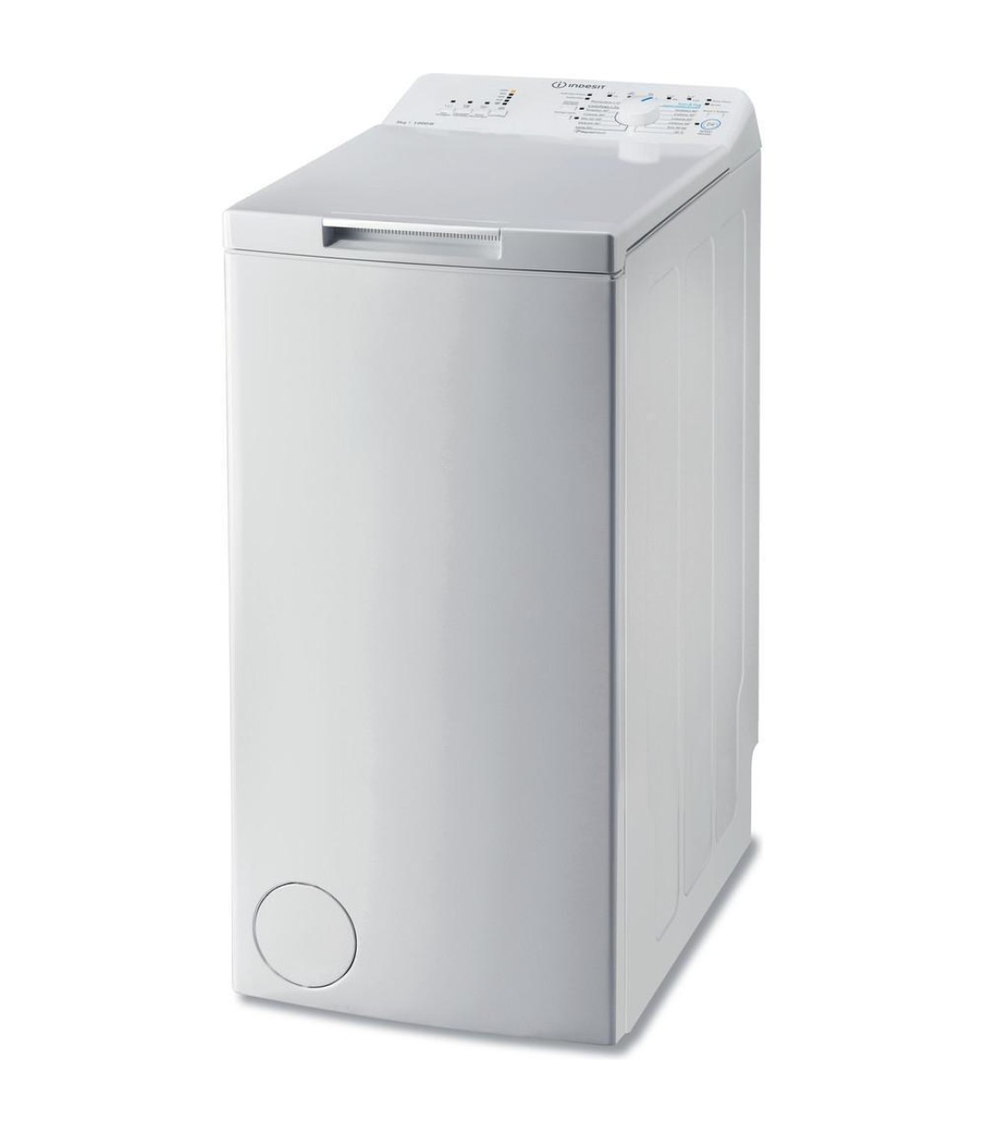 Indesit Πλυντήριο Ρούχων Άνω Φόρτωσης 5kg 1000 Στροφών BTW L50300 EU/N