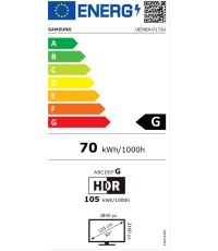 Samsung Smart Τηλεόραση 50" 4K UHD LED UE50DU7172UXXH HDR (2024)  