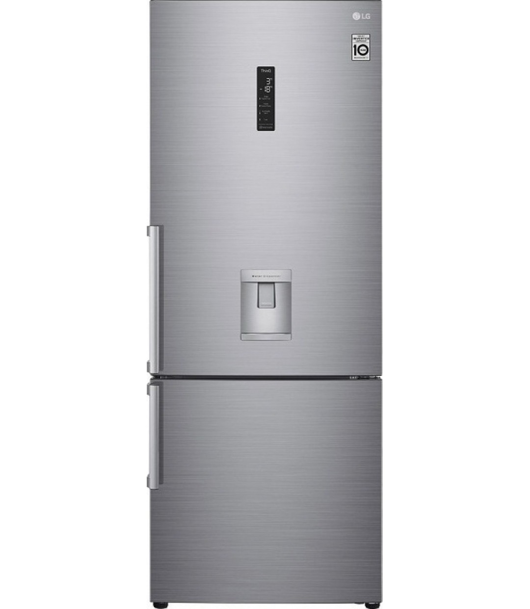 LG GBF567PZCMB Ψυγειοκαταψύκτης 461lt Total NoFrost Υ185xΠ70.5xΒ74εκ. Inox