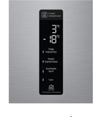 LG GBF567PZCMB Ψυγειοκαταψύκτης 461lt Total NoFrost Υ185xΠ70.5xΒ74εκ. Inox