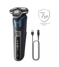 Philips Nose Hair Trimmer & S5889/11 Ξυριστική Μηχανή Προσώπου Επαναφορτιζόμενη