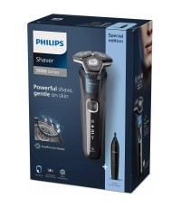 Philips Nose Hair Trimmer & S5889/11 Ξυριστική Μηχανή Προσώπου Επαναφορτιζόμενη