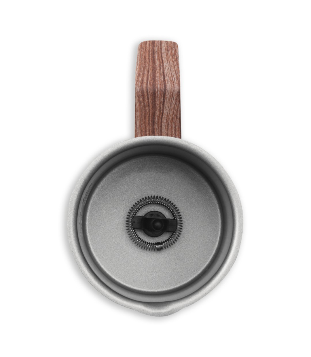 Izzy IZ-6201 Συσκευή για Ζεστό & Κρύο Αφρόγαλα με Αντικολλητική Επίστρωση 300ml Wooden Black