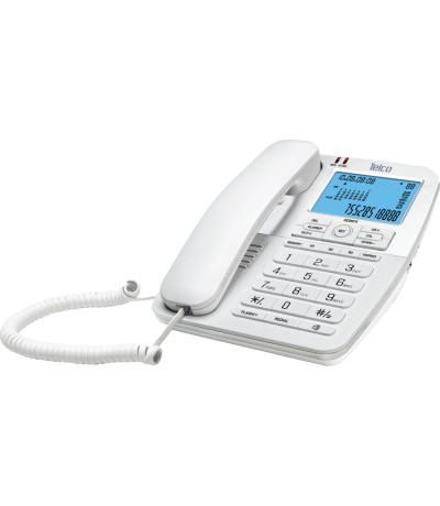 Telco 010042 Ενσύρματο Τηλέφωνο Γραφείου Λευκό