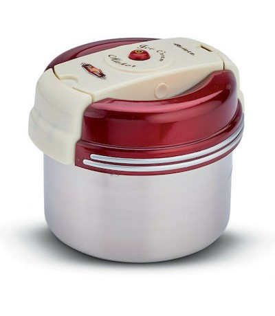Ariete 630 Party Time Παγωτομηχανή 0.7lt Λευκή  