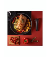 Tefal Ingenio Unlimited Σετ Τηγάνια 24/28+X από Αλουμίνιο με Αντικολλητική Επίστρωση L76391 3τμχ