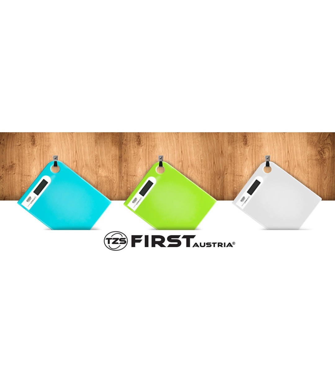 First Austria FA-6401-1 Ψηφιακή Ζυγαριά Κουζίνας 1gr/5kg White