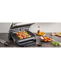 Tefal GC718D10 Optigrill Upgrade + Tong Sus Τοστιέρα Γκριλιέρα 2000W Inox