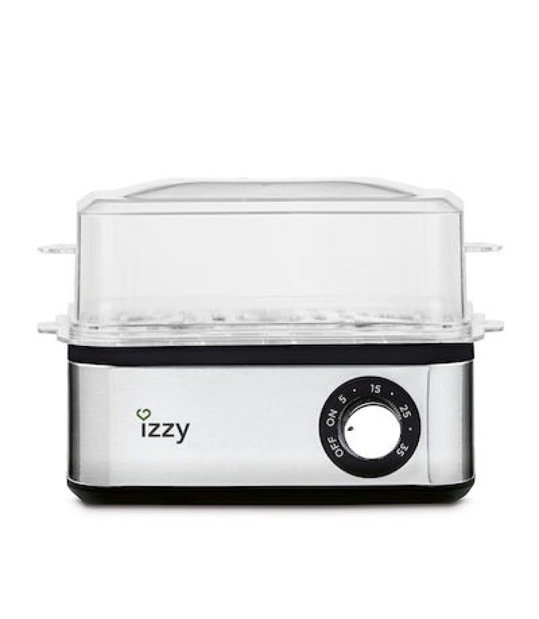 Izzy IZ-8201 Βραστήρας Αυγών 8 Θέσεων 600W Ασημί 