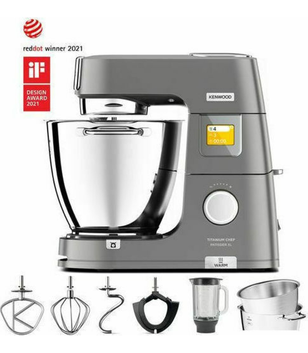 ΚΟΥΖΙΝΟΜΗΧΑΝΗ KWL90.124SI CHEF XL TITANIUM KENWOOD 