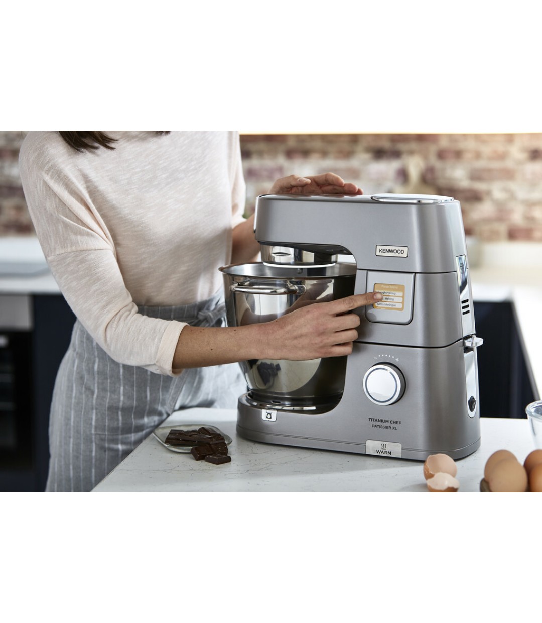 ΚΟΥΖΙΝΟΜΗΧΑΝΗ KWL90.124SI CHEF XL TITANIUM KENWOOD 