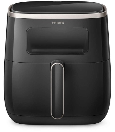 Philips HD9257/80 Air Fryer 5.6lt Μαύρο Philips HD9257/80 Air Fryer 5.6lt Μαύρο