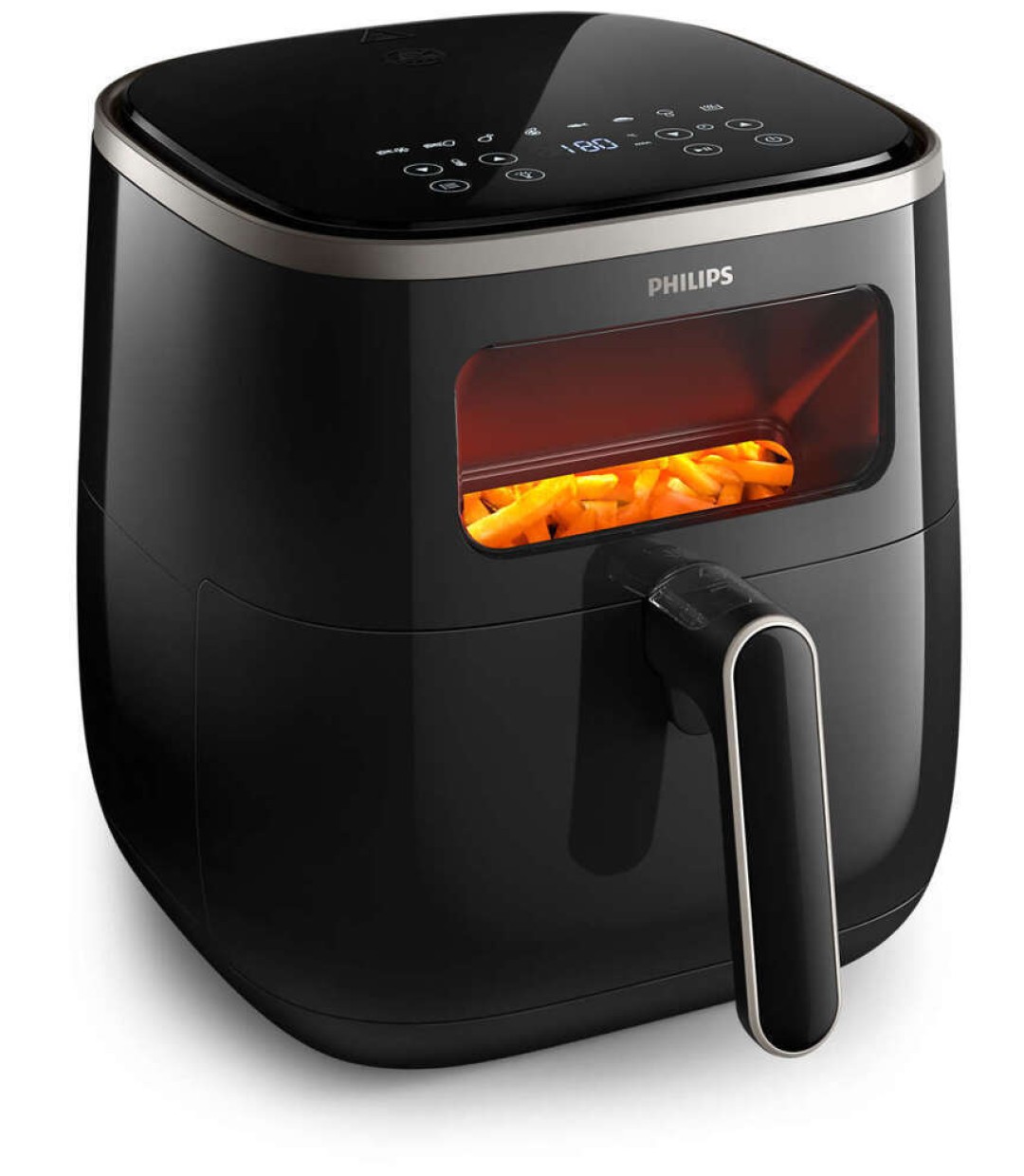 Philips HD9257/80 Air Fryer 5.6lt Μαύρο Philips HD9257/80 Air Fryer 5.6lt Μαύρο
