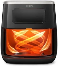 Philips HD9257/80 Air Fryer 5.6lt Μαύρο