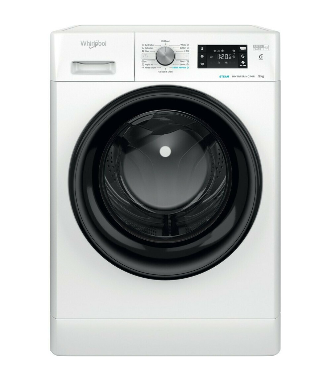 Whirlpool Πλυντήριο Ρούχων 9kg 1400 Στροφών FFB 9469 BV EE 