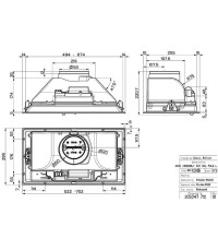 Faber Inka Smart HC X A52 Μηχανισμός Απορρόφησης 52cm Λευκός