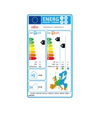 Fujitsu ASEG24KLCA / AOEG24KLCA Κλιματιστικό Inverter 24000 BTU A++/A+