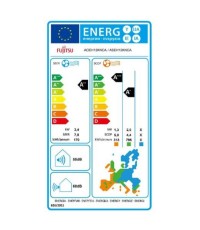 Fujitsu Eco Series ASEH12KNCA / AOEH12KNCA Κλιματιστικό Inverter 12000 BTU A++/A+