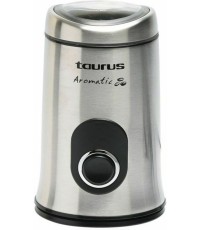 Taurus Aromatic 150 Ηλεκτρικός Μύλος Καφέ 150W με Χωρητικότητα 50gr Ασημί