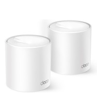 TP-LINK Deco X10 v1 Access Point Wi‑Fi 6 Dual Band (2.4 & 5GHz) σε Διπλό Kit Λευκό