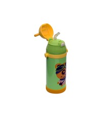 Estia Animals Παιδικό Παγούρι Θερμός Ανοξείδωτο Bear Green 350ml 01-10973