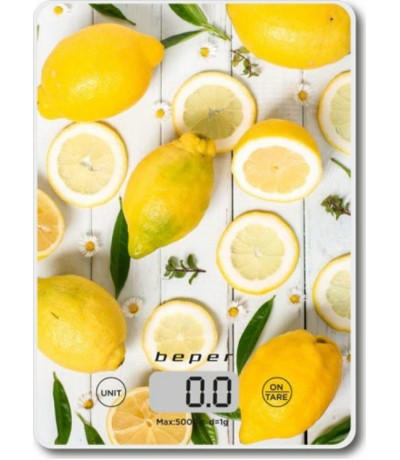 Ψηφιακή Ζυγαριά Κουζίνας Beper BP-800 1gr/5kg Πολύχρωμη