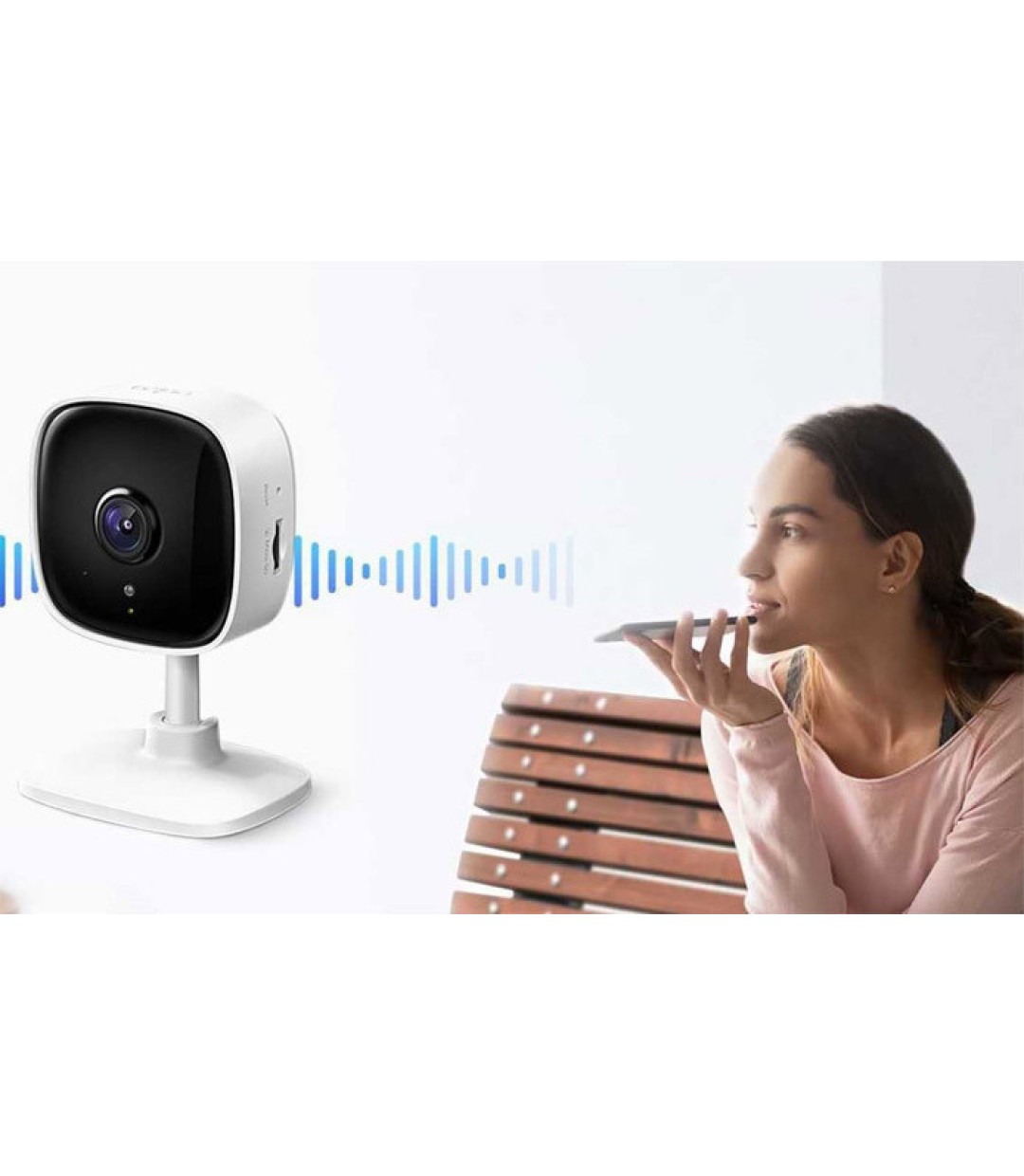 TP-LINK Tapo C110 v2 IP Κάμερα Παρακολούθησης Wi-Fi Full HD+ 3MP με Αμφίδρομη Επικοινωνία