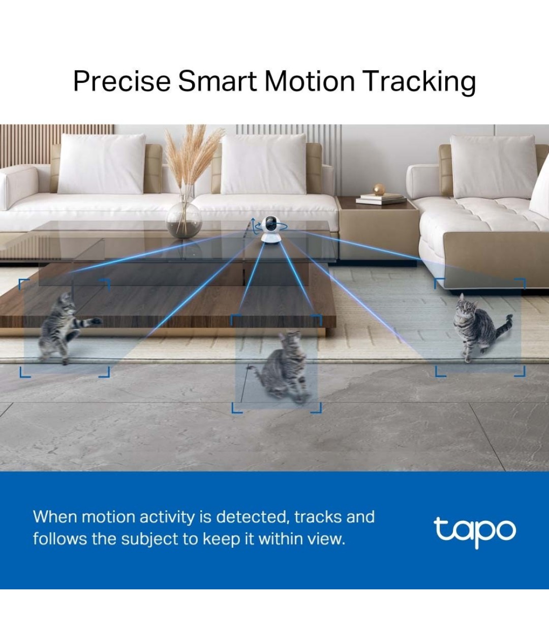 TP-LINK Tapo C220 v1 IP Κάμερα Παρακολούθησης Wi-Fi Full HD+ 4MP με Αμφίδρομη Επικοινωνία